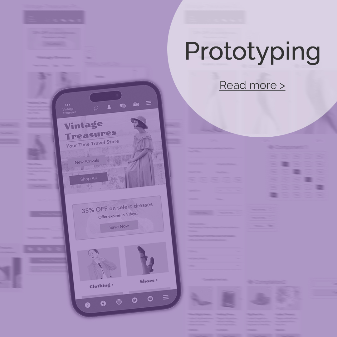 Prototyping home page image