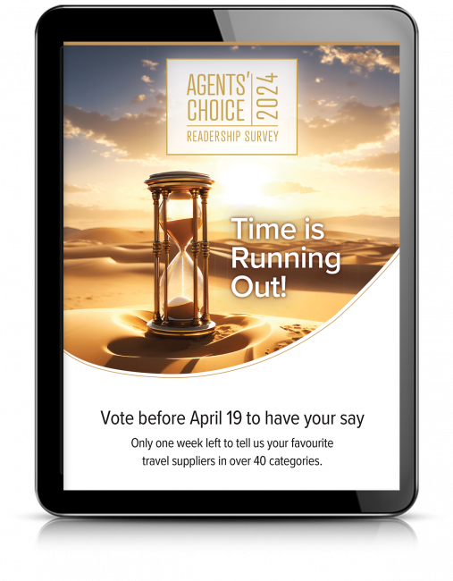 Baxter email previewed on an i-pad.