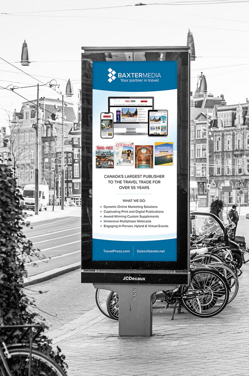 Baxter Media Brand billboard