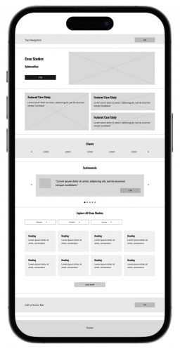 Case Study Landing Page
