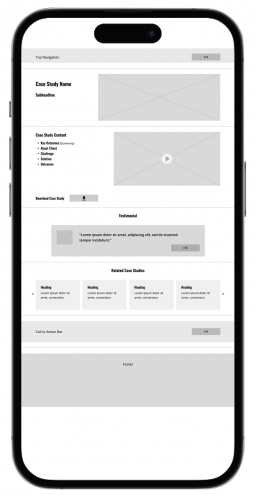 Case Study - Single Case Page