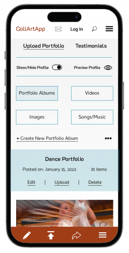 Wireframe-Mobile-design-account-profile